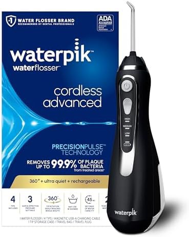 Advanced cordless black water flosser