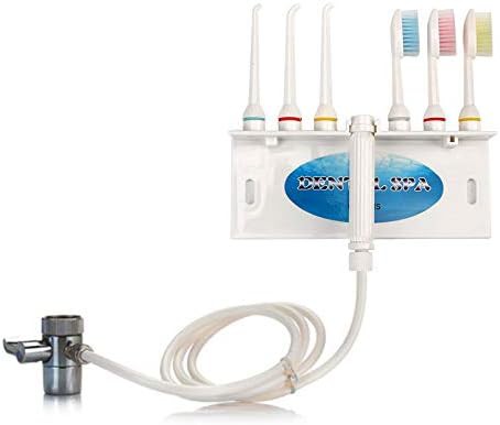 Non-electric faucet and shower water flosser