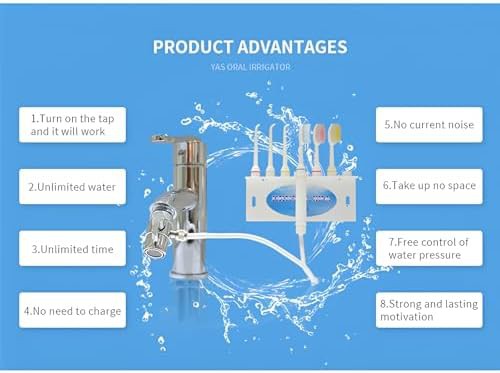 Non-electric faucet and shower water flosser — photo 5