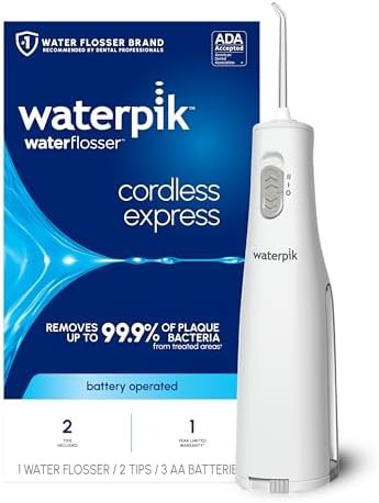 Cordless Express battery powered water flosser