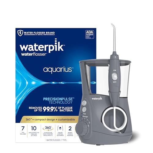 Aquarius Countertop Water Flosser with 10 Settings