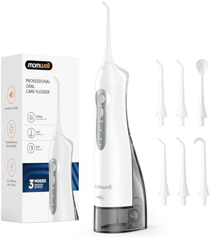 Mornwell teeth pick waterproof tank flosser