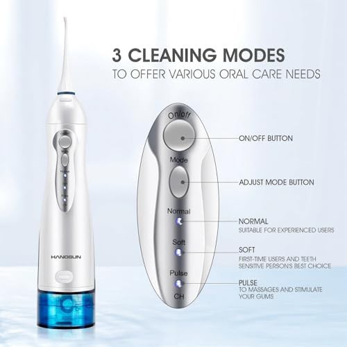 Rechargeable travel water jet with three modes — photo 3