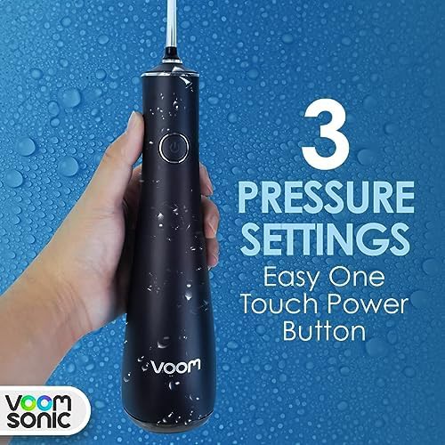 Black Voom Sonic Monsoon cordless flosser — photo 3