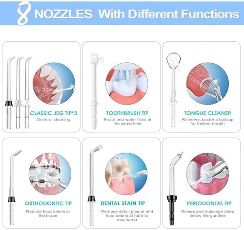 Dental water flosser for braces and teeth — photo 3
