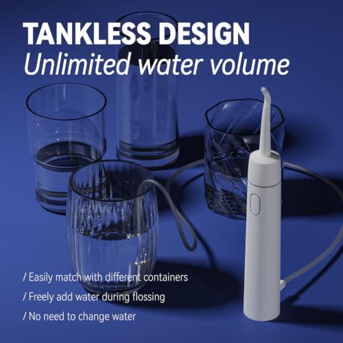 Tankless cordless waterproof oral irrigator — photo 4