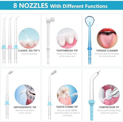 Turewell water dental teeth cleaner device — photo 3
