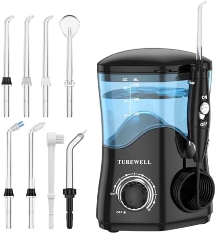 Turewell teeth cleaner water flosser system