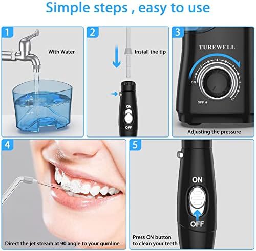 Turewell teeth cleaner water flosser system — photo 5
