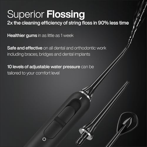 Black series pro toothbrush and flosser combo — photo 4