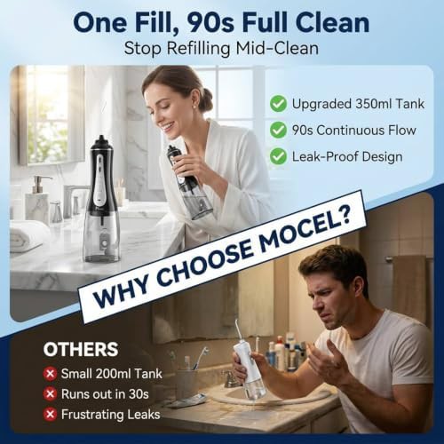 Travel water teeth cleaner with six tips — photo 5