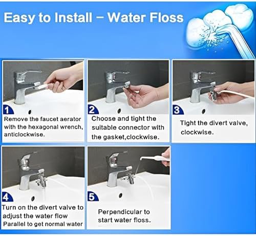 Faucet and shower flosser for family use — photo 4