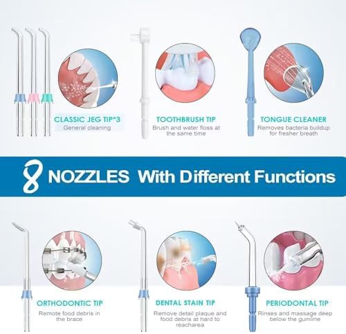 Turewell FC162 water dental flosser for braces — photo 3