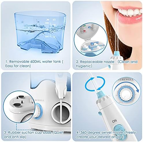 Turewell FC162 water dental flosser for braces — photo 5