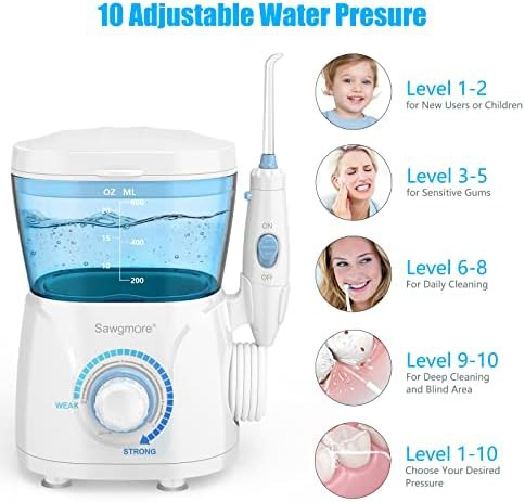Stationary water flosser with large reservoir — photo 5