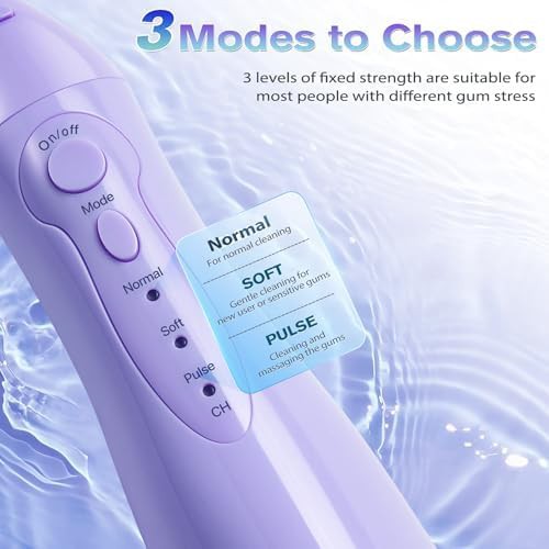 Cordless dental oral irrigator for braces — photo 4