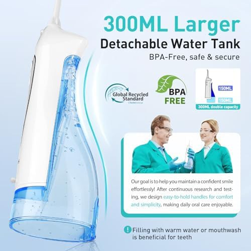 White professional series dental water pick — photo 3