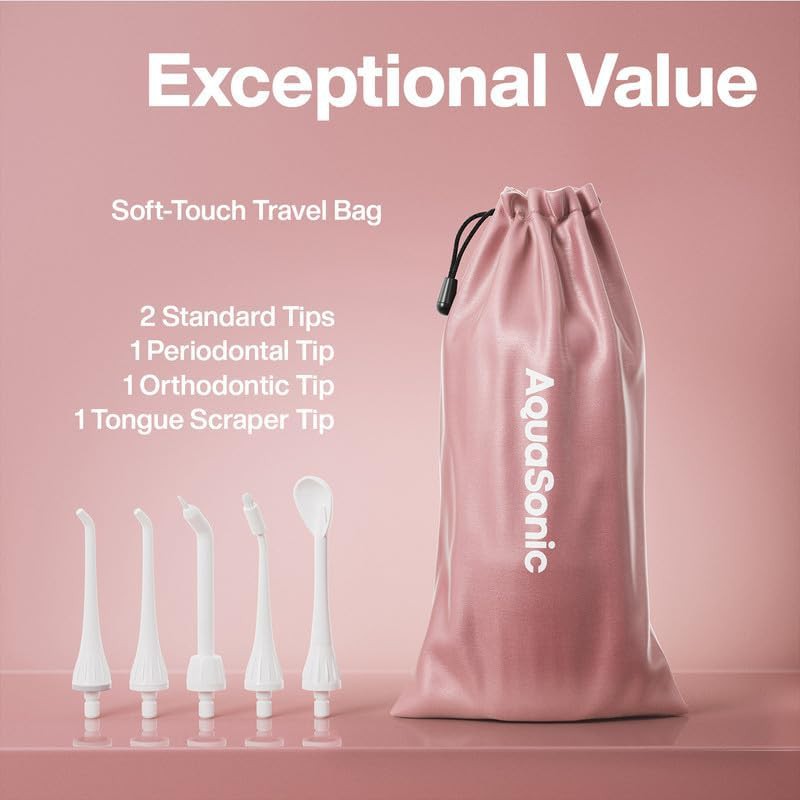 Cordless aqua flosser for dental cleaning — photo 4