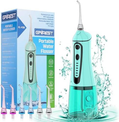 Green Seven Mode Dental Water Pick