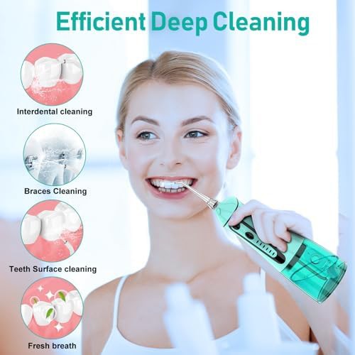 Green Seven Mode Dental Water Pick — photo 4