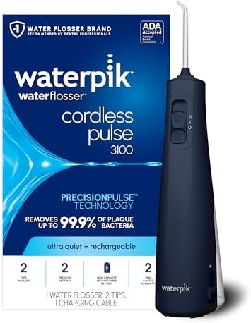 Blue cordless pulse 3100 rechargeable flosser