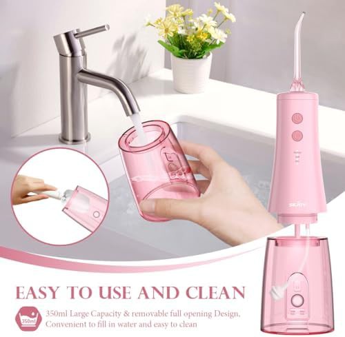 Pink Water Flosser with Large Tank — photo 3