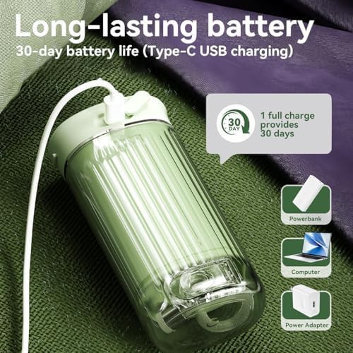 Mini portable travel flosser in white — photo 5