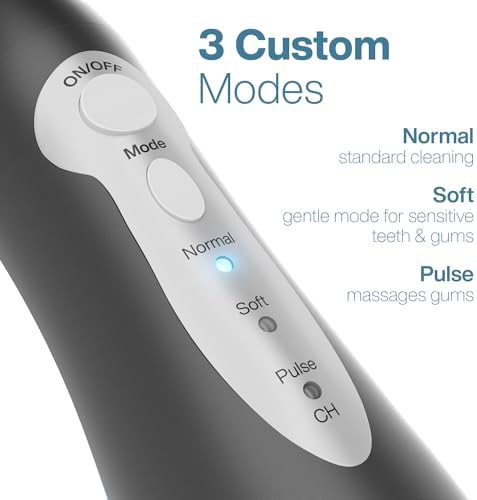 Portable water flosser with five jet tips — photo 4