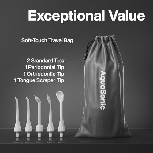 Portable water flosser with five jet tips — photo 5