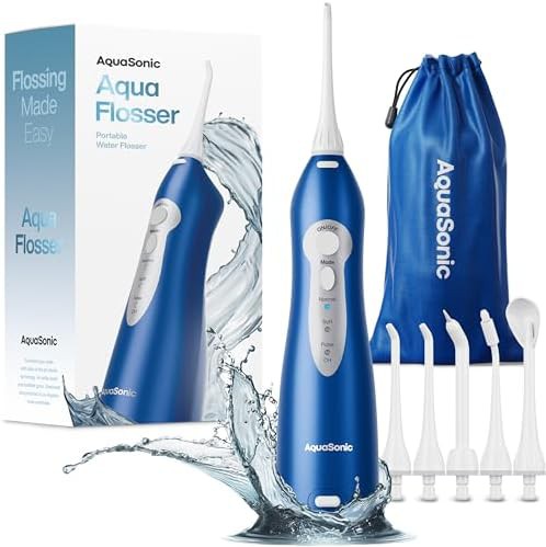 Rechargeable water flosser with three modes