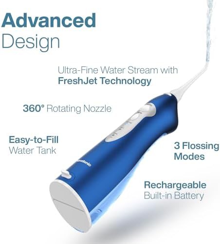 Rechargeable water flosser with three modes — photo 3