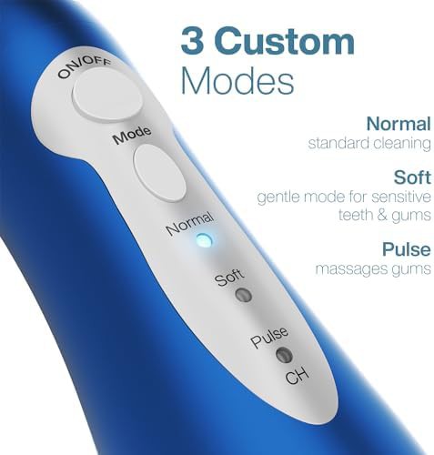 Rechargeable water flosser with three modes — photo 4