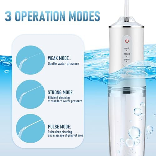 Cordless irrigator for tonsil stone cleaning — photo 3