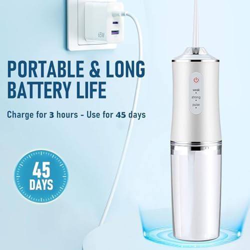 Cordless irrigator for tonsil stone cleaning — photo 4