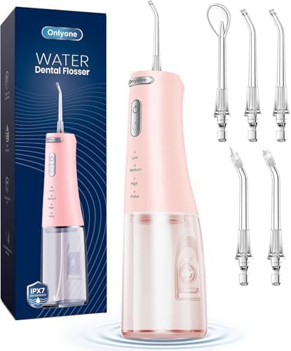 Pink travel irrigator with large tank