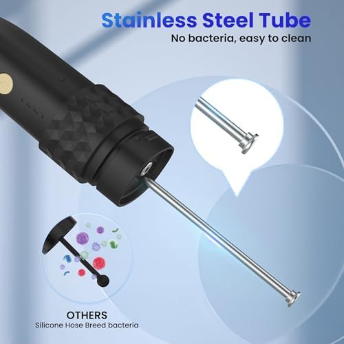 Carbon black cordless toothbrush and flosser combo — photo 4