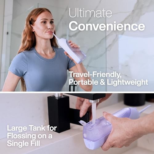 Lilac purple icon cordless oral irrigator — photo 5