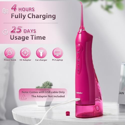 Electric water dental flosser teeth pick — photo 3