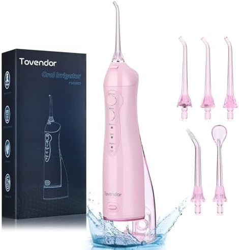 Cordless dental oral irrigator with three modes