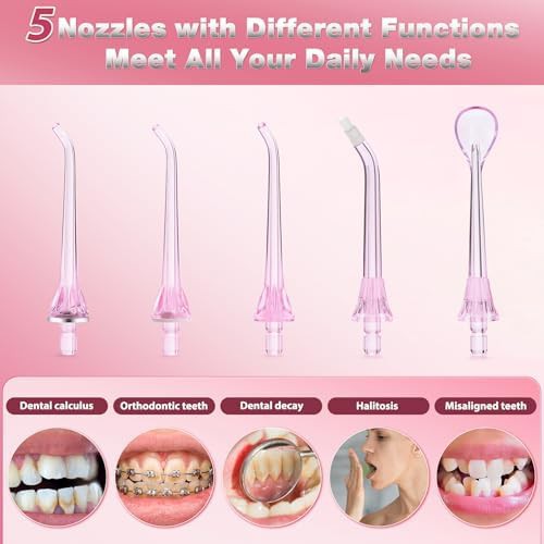 Cordless dental oral irrigator with three modes — photo 5