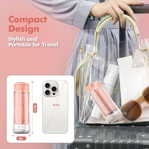 Compact telescopic travel flosser with six nozzles — photo 4