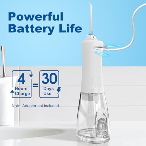 Rechargeable water flosser for braces care — photo 4