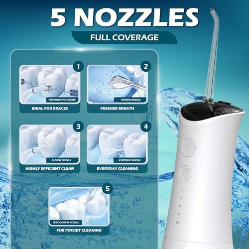 High pressure rechargeable dental flosser — photo 4