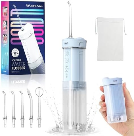 Travel mini flosser with three modes