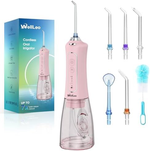 Cordless waterproof dental pick flosser