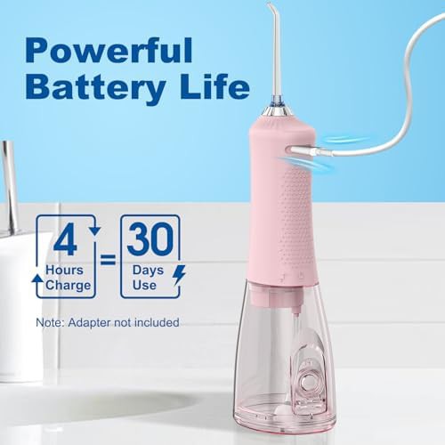 Cordless waterproof dental pick flosser — photo 4