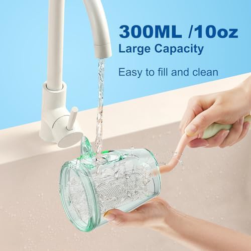Portable oral irrigator with five tips — photo 3