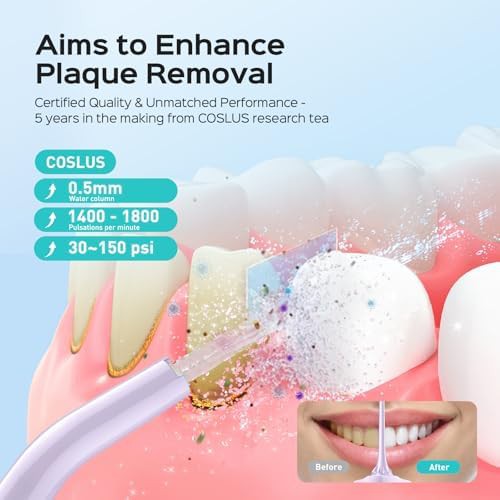 Purple DIY mode flosser with four tips — photo 3