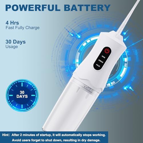 Rechargeable cordless irrigator for tonsil stones — photo 4