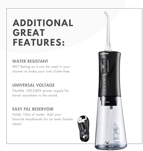 Poseidon portable and cordless oral irrigator — photo 3